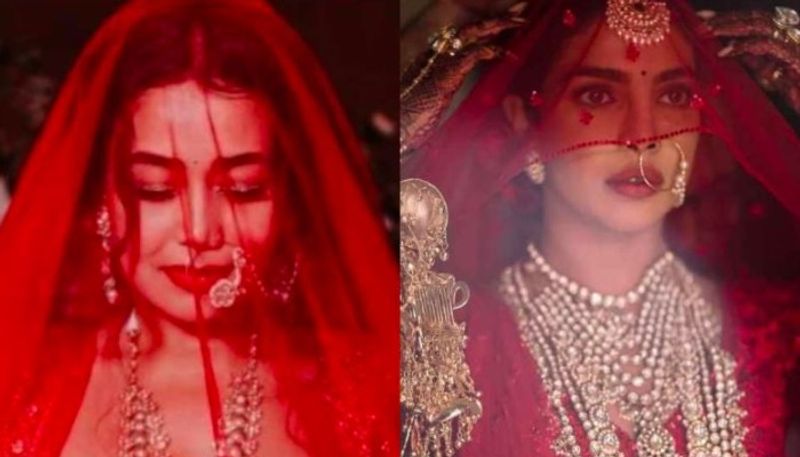 Neha Kakkar wedding avatar are so similar to Deepika, Priyanka, Anushka's outfit ADB