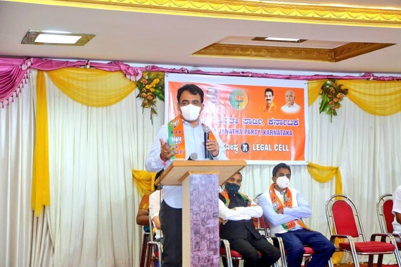 DCM C N Ashwathnarayan Conversation with Lawyers in Bengaluru grg