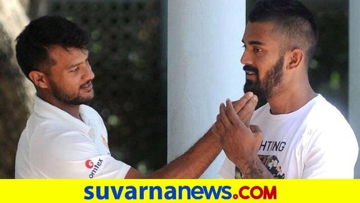 Cricketer KL Rahul Maynank Agarwal Likely to Receive ekalavya Award kvn Cricketer KL Rahul Maynank Agarwal Likely to Receive ekalavya Award kvn