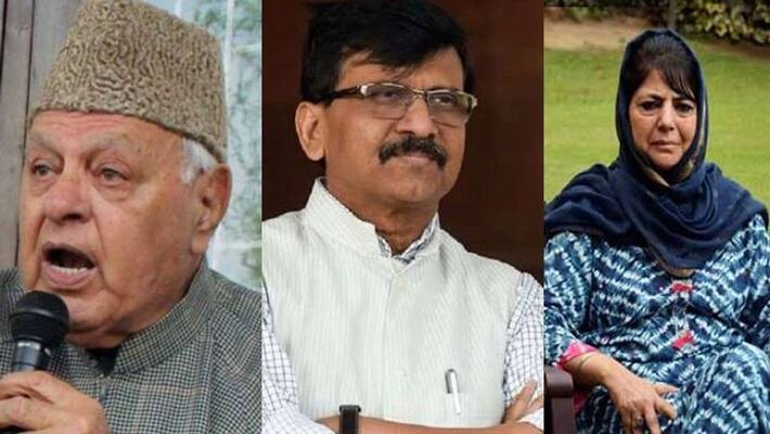 Sanjay Raut attack on Mehbooba Mufti Farooq Abdullah over china Statement KPP Sanjay Raut attack on Mehbooba Mufti Farooq Abdullah over china Statement KPP
