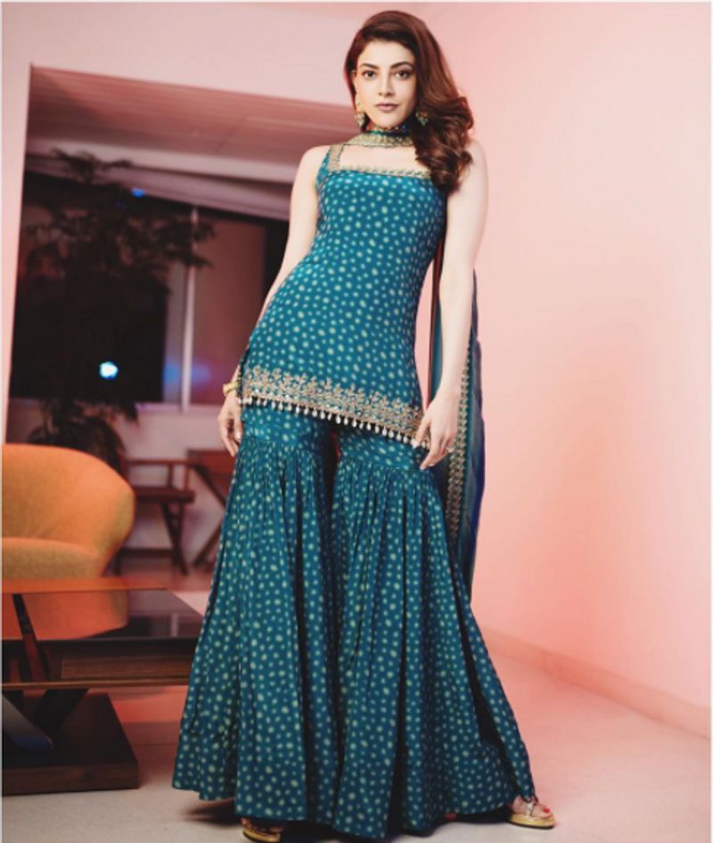 kajal aggarwal just workout away from wedding glow