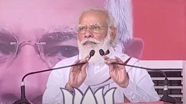 Bihar Elections 2020, PM Modi mentions Ram Mandir at Darbhanga Rally ALB Bihar Elections 2020, PM Modi mentions Ram Mandir at Darbhanga Rally ALB