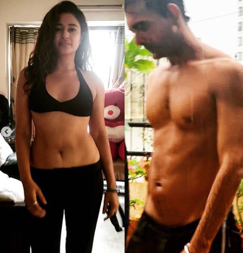 actress poonam bajwa first time show her lover viral in social media