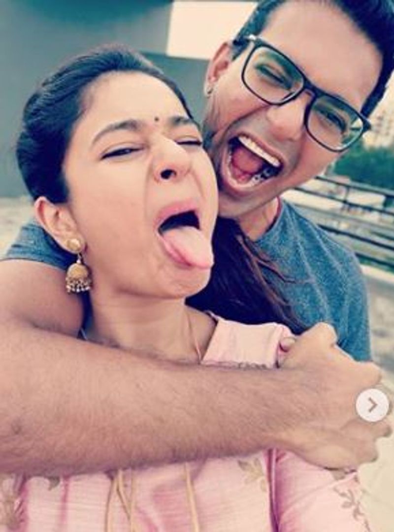 actress poonam bajwa first time show her lover viral in social media