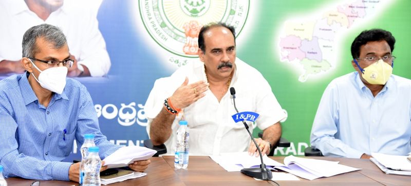 Balineni Srinivas Reddy Review Meeting on Electricity Department