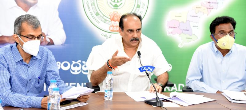 Balineni Srinivas Reddy Review Meeting on Electricity Department