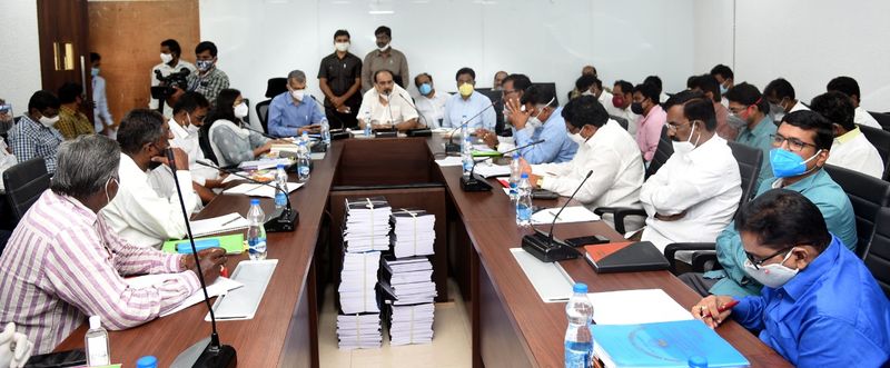 Balineni Srinivas Reddy Review Meeting on Electricity Department