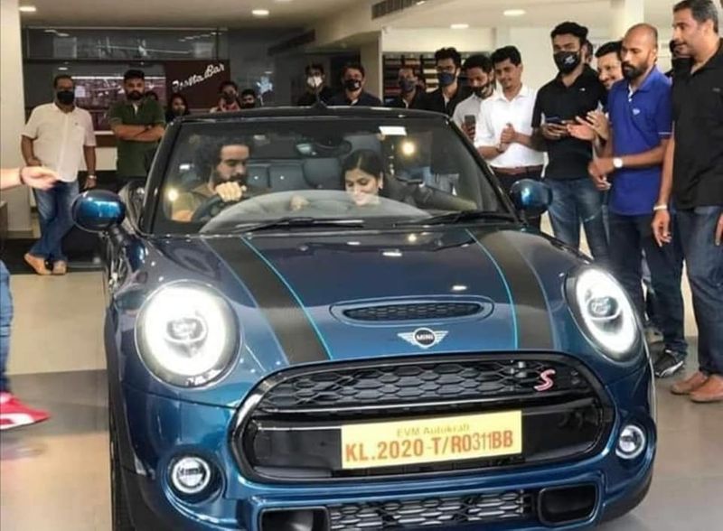 tovino thomas get new mini cooper car
