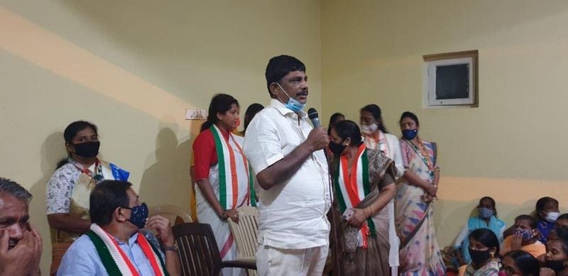 MP D K Suresh Campaign in RR Nagar in Bengaluru grg