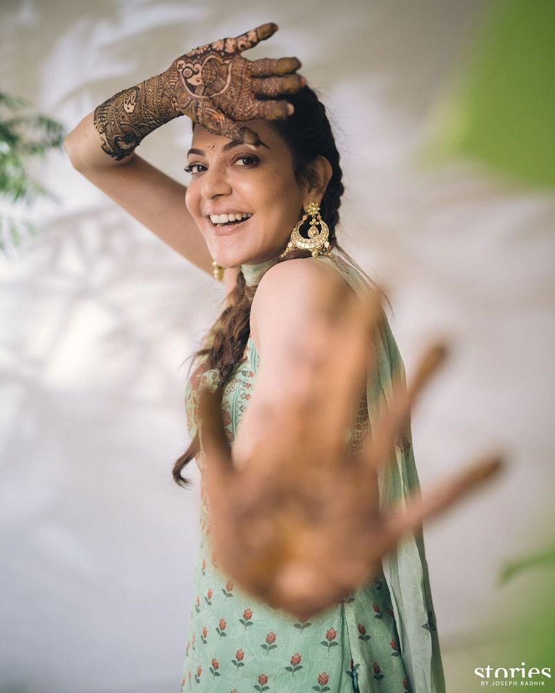 Images of Kajal Agarwal Mehndi PNB