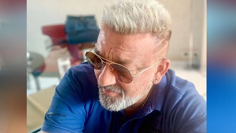 Sanjay Dutt flaunts his platinum blonde hair style BJC