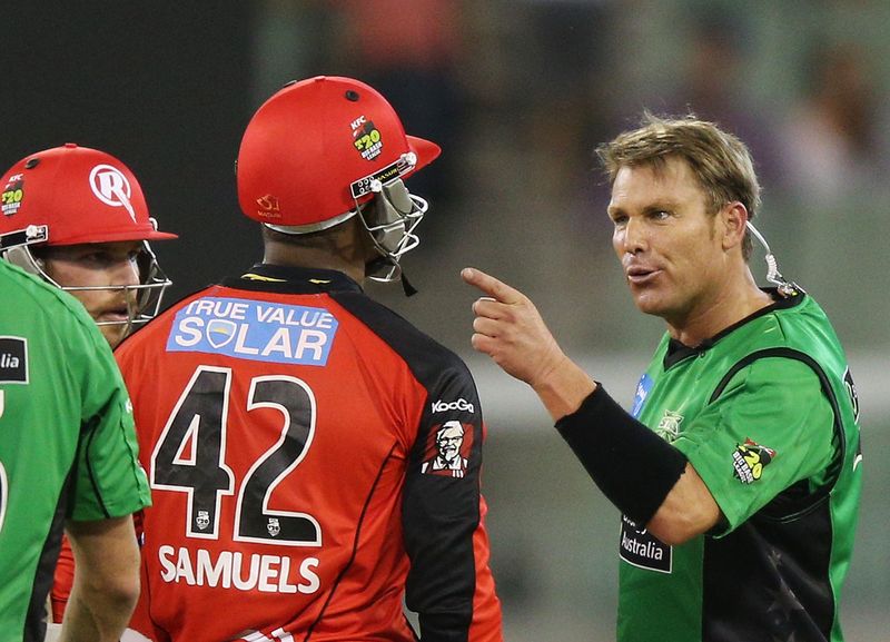 Marlon Samuels launches scathing attack on Ben Stokes, Shane Warne and Michael Vaughan join in=ayh