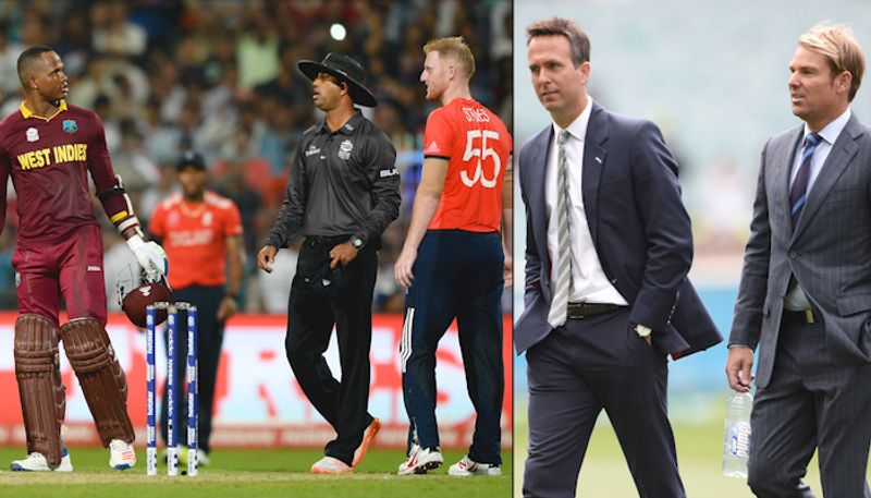 Marlon Samuels launches scathing attack on Ben Stokes, Shane Warne and Michael Vaughan join in=ayh
