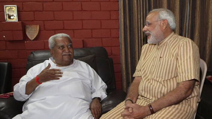 Gujarat Former CM Keshubhai Patel passes away rbj Gujarat Former CM Keshubhai Patel passes away rbj