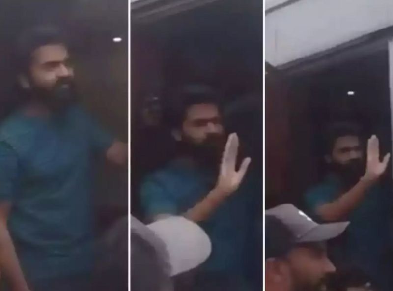 Actor Silambarasan New Fitness Look Photos going viral in social media