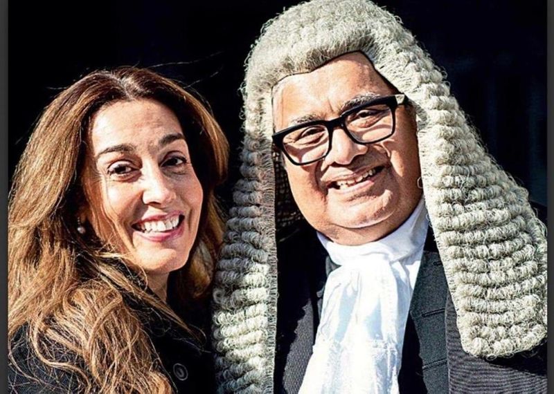 Second innings Harish Salve gets married to London based artist pod