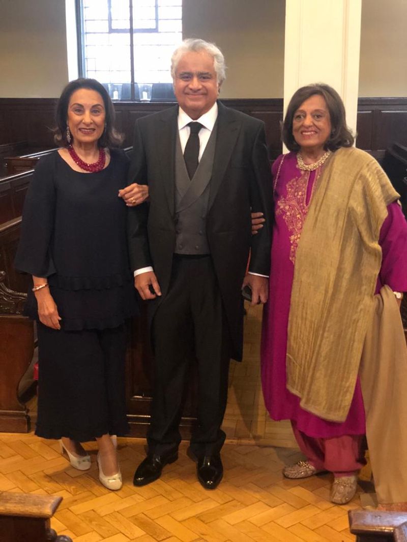Second innings Harish Salve gets married to London based artist pod