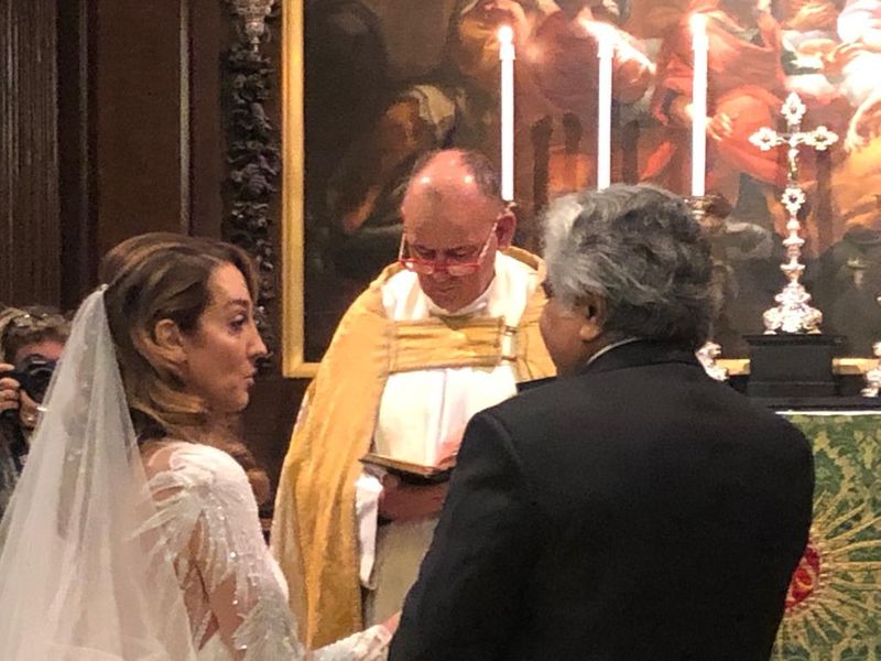 Second innings Harish Salve gets married to London based artist pod