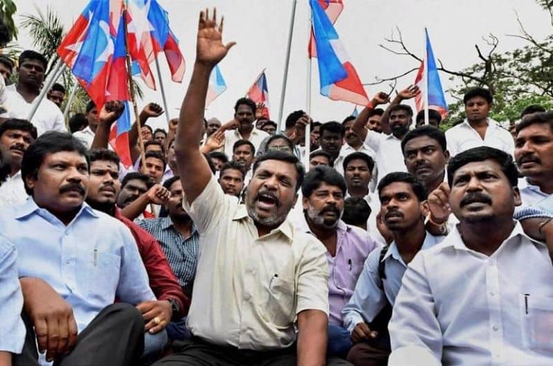 Thirumavalavan has called for a social harmony rally on October 2 in Tamil Nadu