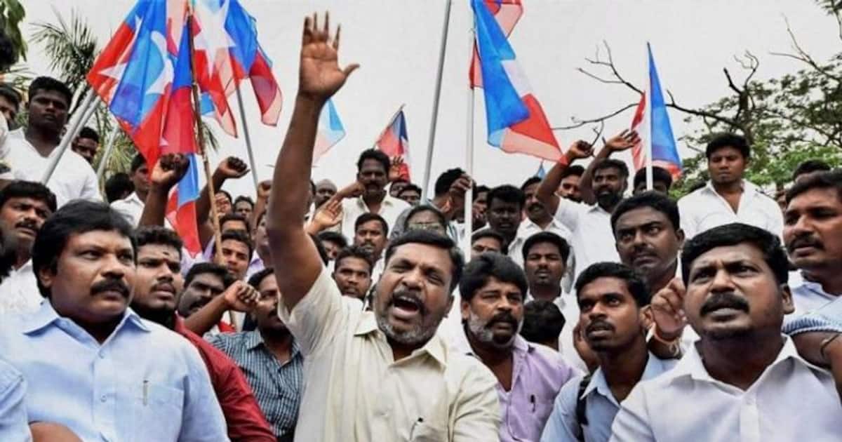 காவல்வதை சாவுகள் தொடர்வது வெட்கக் கேடானது.. மணிகண்டனுக்காக போலீசை பாய்ந்து அடிக்கும் திருமாவளவன்.