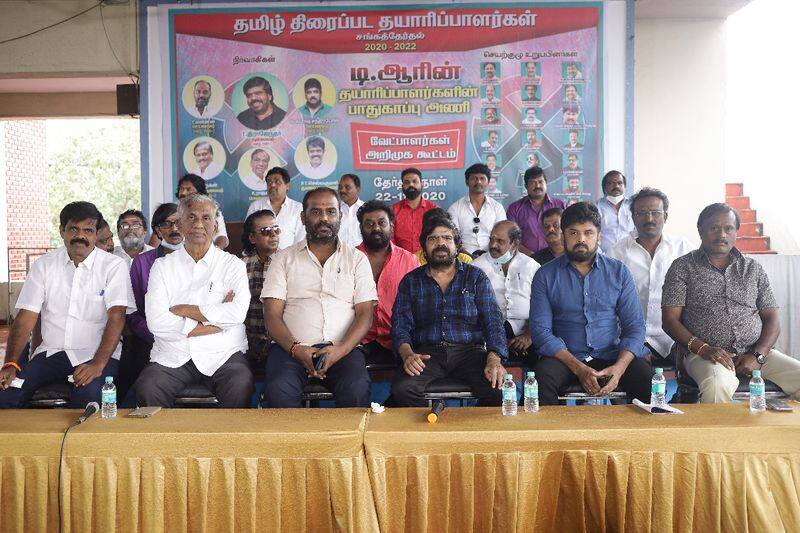 Tamil Producer council election T rajendar team announced