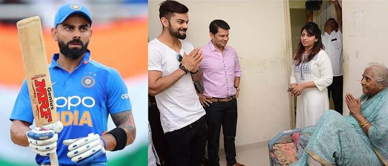 Virat Kohli wins hearts off-field, look at his gestures beyond the stadiums-shl