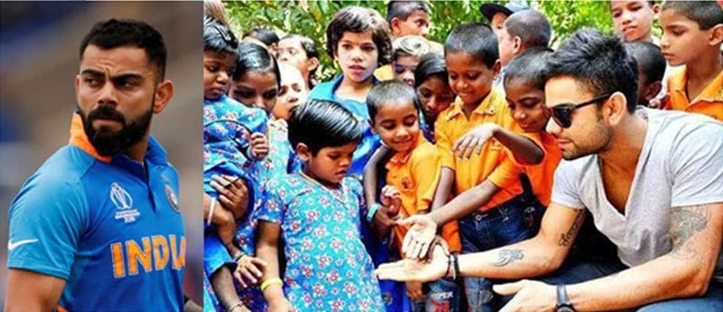Virat Kohli wins hearts off-field, look at his gestures beyond the stadiums-shl