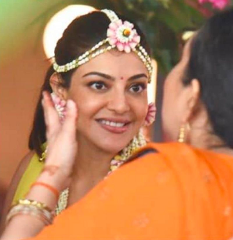 Kajal Aggarwal And Gautam Kitchlu's Wedding Festivities Begin dpl