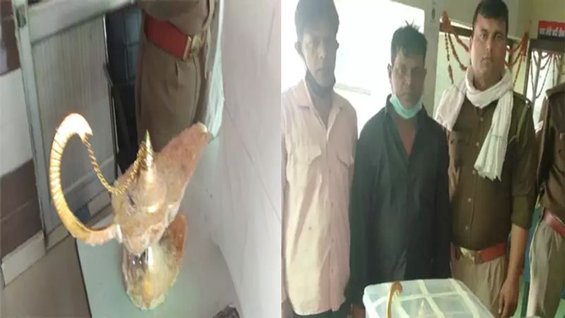 डॉक्टर ने तांत्रिक इकरामुद्दीन, अनीस और महिला के खिलाफ धोखाधड़ी का मामला दर्ज किया। मेरठ पुलिस से तीन में 2 आरोपियों को गिरफ्तार करके इनके पास से नकली चिराग, लकड़ी की चप्पल, नकली पत्थर और 20 हजार रुपये बरामद किए गए हैं। गैंग की महिला सदस्य अभी भी फरार है।
