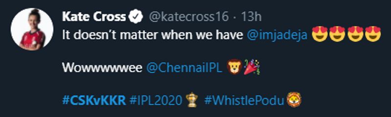 IPL 2020: Here's how Twitter reacted as Chennai Super Kings stole the show against Kolkata Knight Riders-ayh