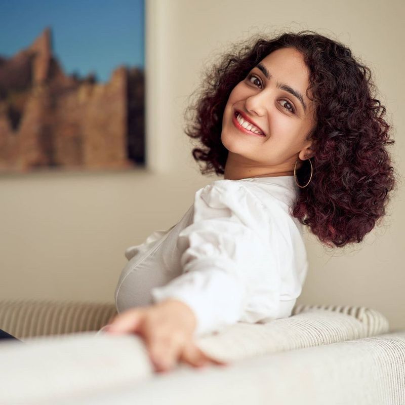 nitya menon asks fans how is her new hair ksr