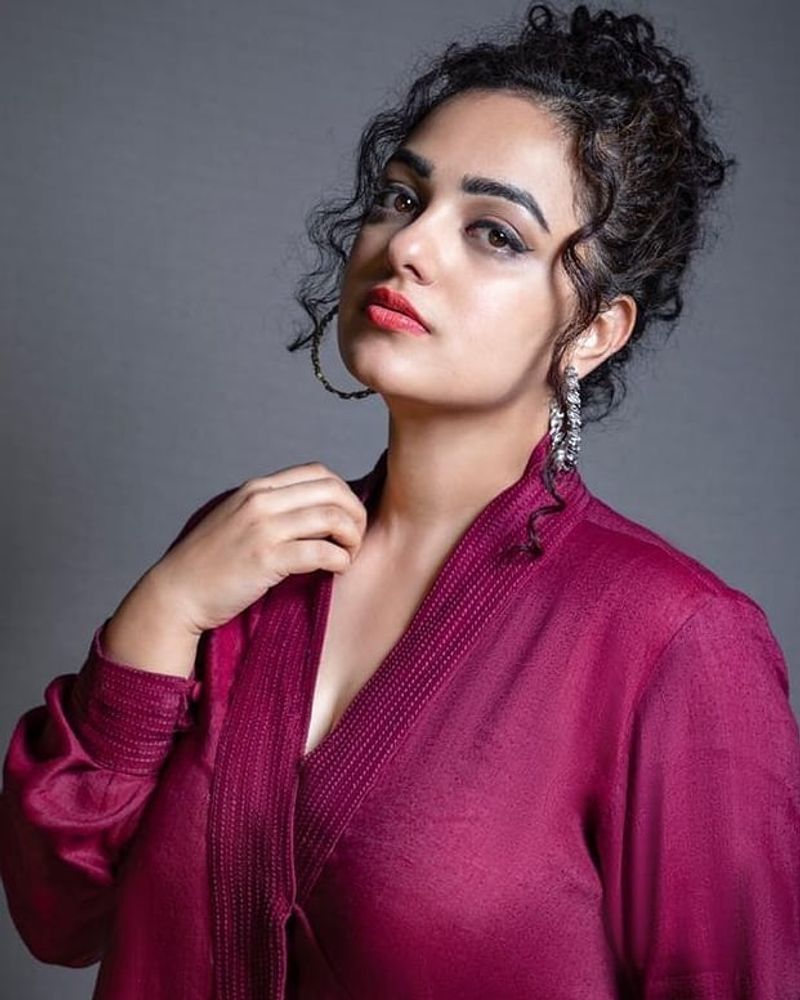 nitya menon asks fans how is her new hair ksr