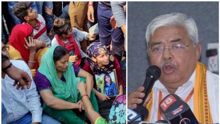 VHP leader Alok Kumar visits family of Nikita Tomar in Ballabhgarh VHP leader Alok Kumar visits family of Nikita Tomar in Ballabhgarh