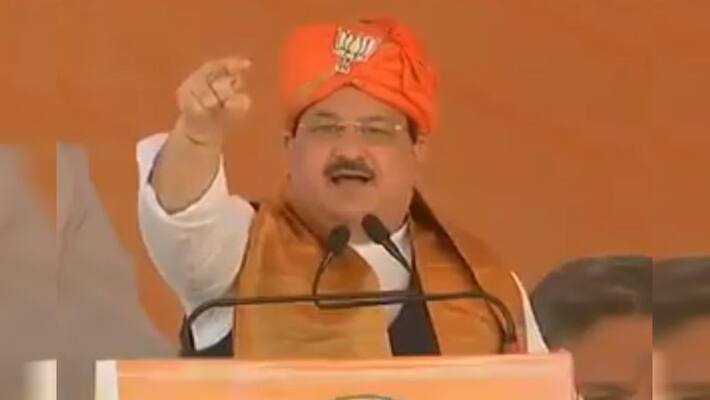 Trump in Bihar election JP Nadda said us struggling but pm Modi saved india from lockdown Trump in Bihar election JP Nadda said us struggling but pm Modi saved india from lockdown