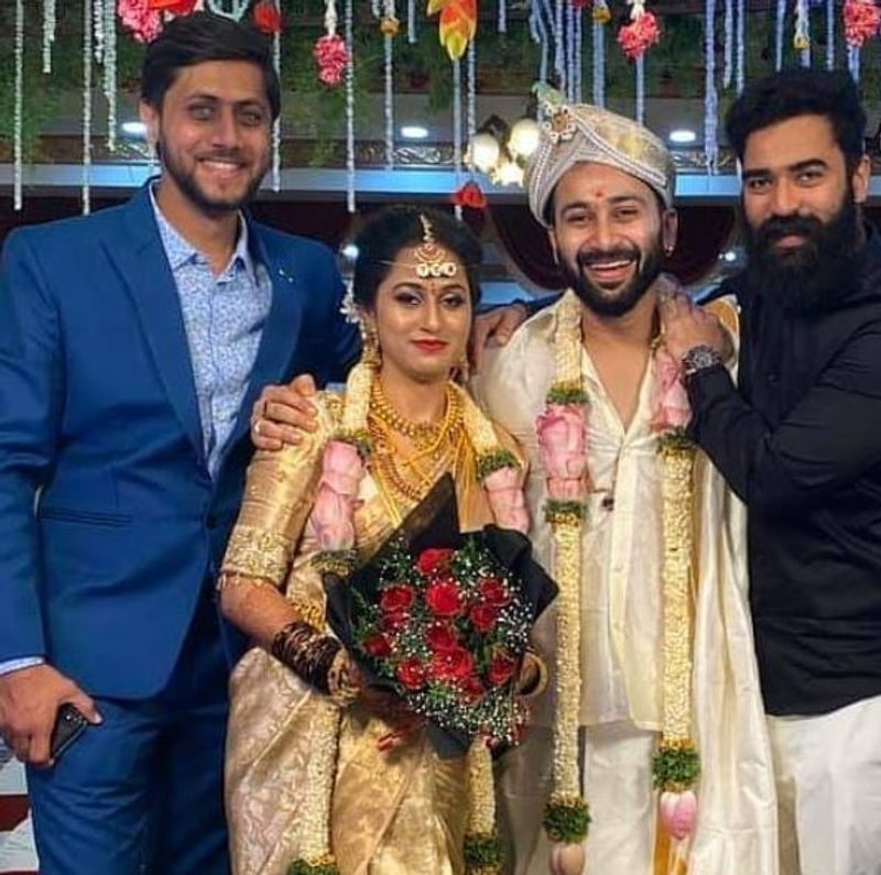 Colors kannada lakshmi baramma fame chandan gowda wedding with shalini vcs