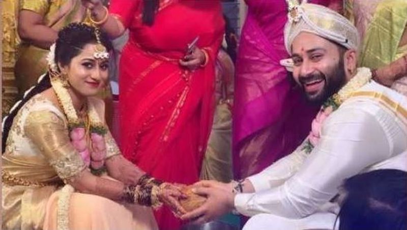 Colors kannada lakshmi baramma fame chandan gowda wedding with shalini vcs