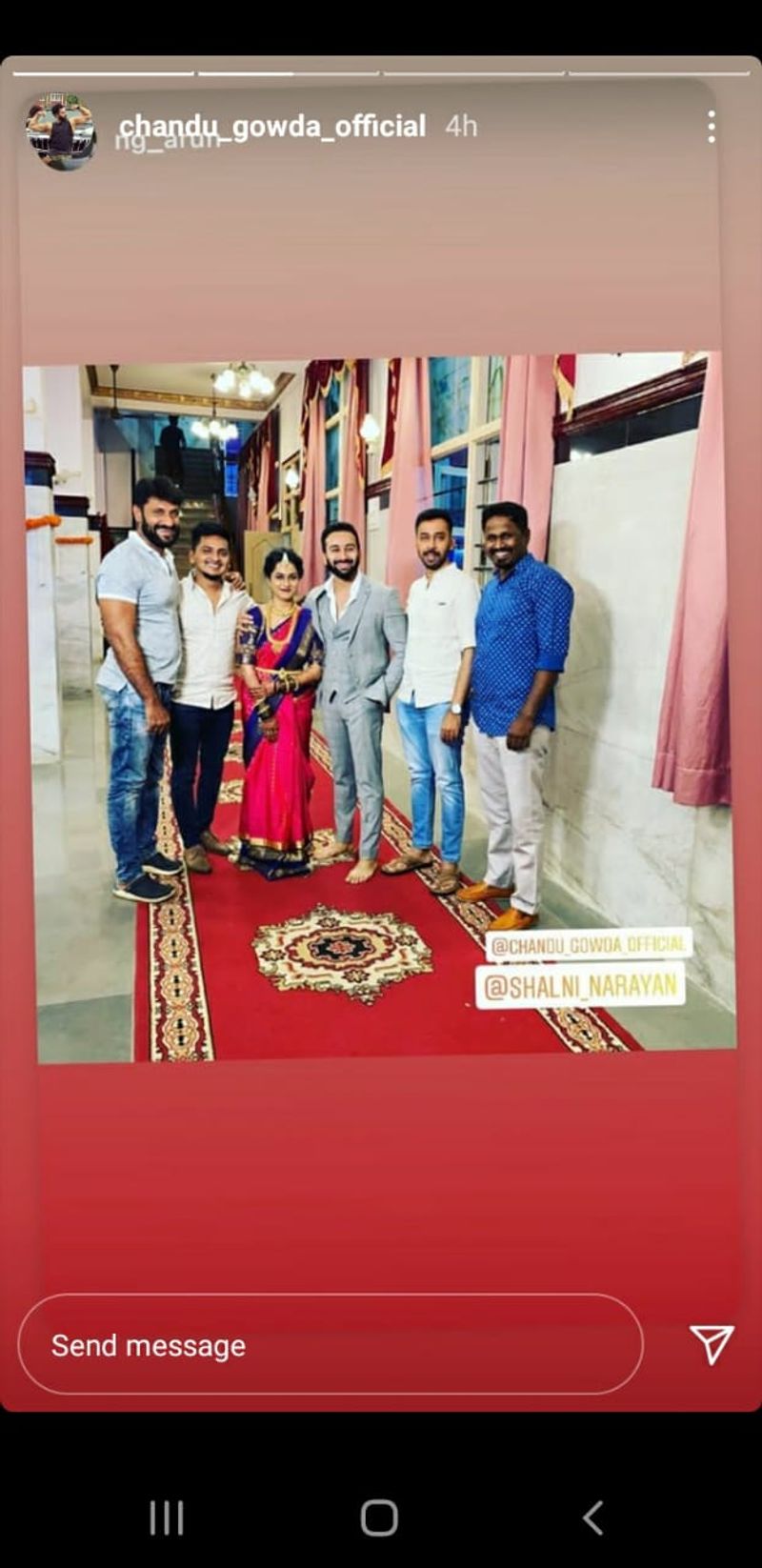 Colors kannada lakshmi baramma fame chandan gowda wedding with shalini vcs
