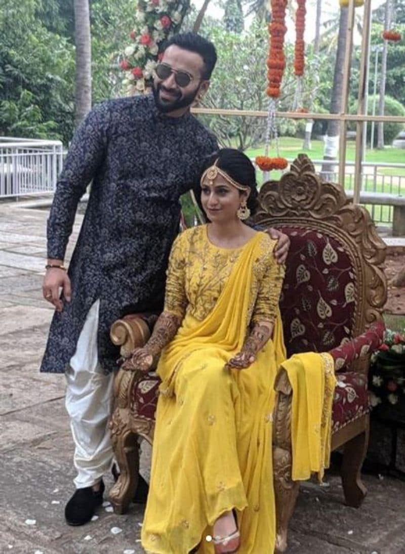 Colors kannada lakshmi baramma fame chandan gowda wedding with shalini vcs