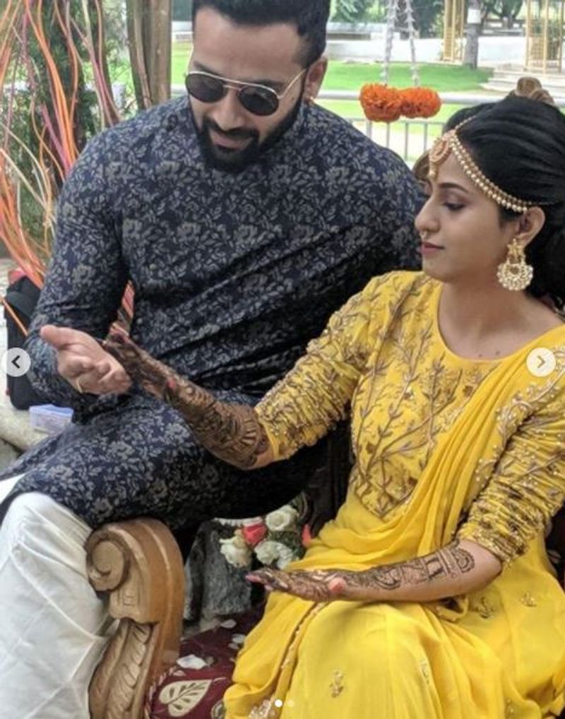 Colors kannada lakshmi baramma fame chandan gowda wedding with shalini vcs