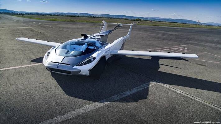 KleinVision develop Flying car transforms road vehicle into flight in less than 3 minutes ckm KleinVision develop Flying car transforms road vehicle into flight in less than 3 minutes ckm