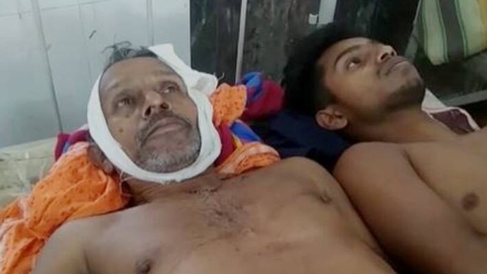A elderly man allegedly attacked by Civic volunteer in Malda BTG A elderly man allegedly attacked by Civic volunteer in Malda BTG