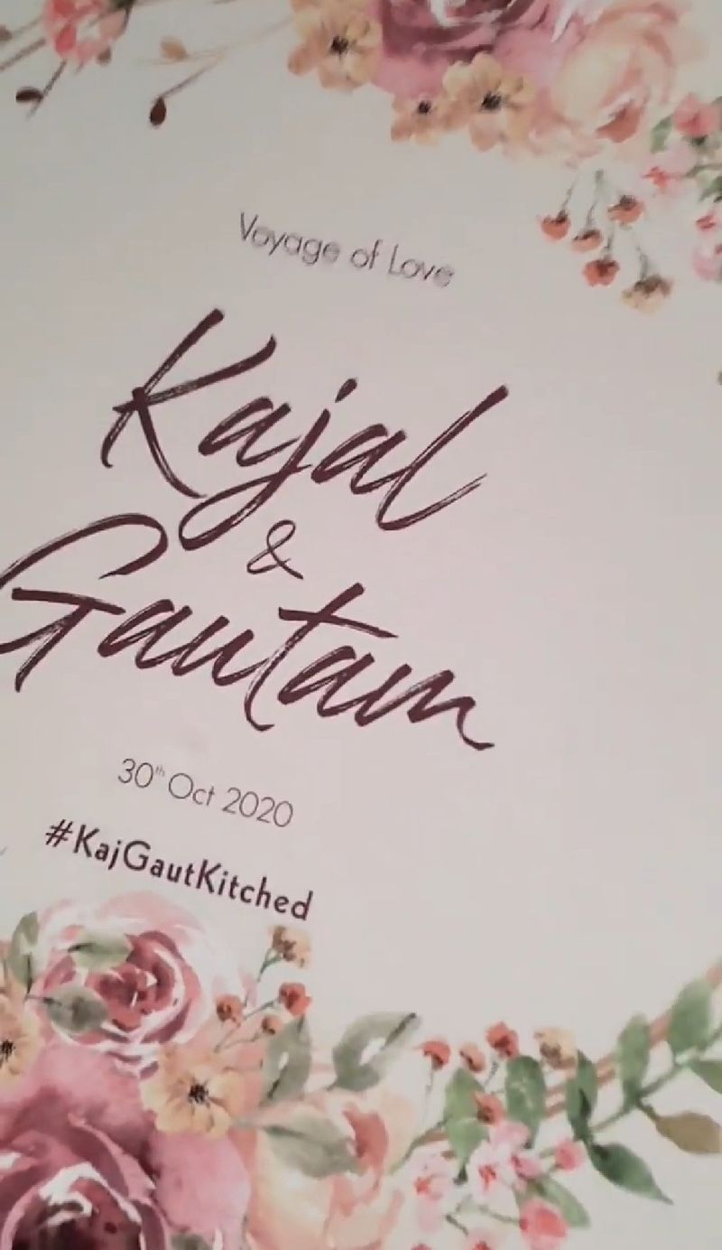 Actress Kajal aggarwal ties the knot with gautham kitchlu