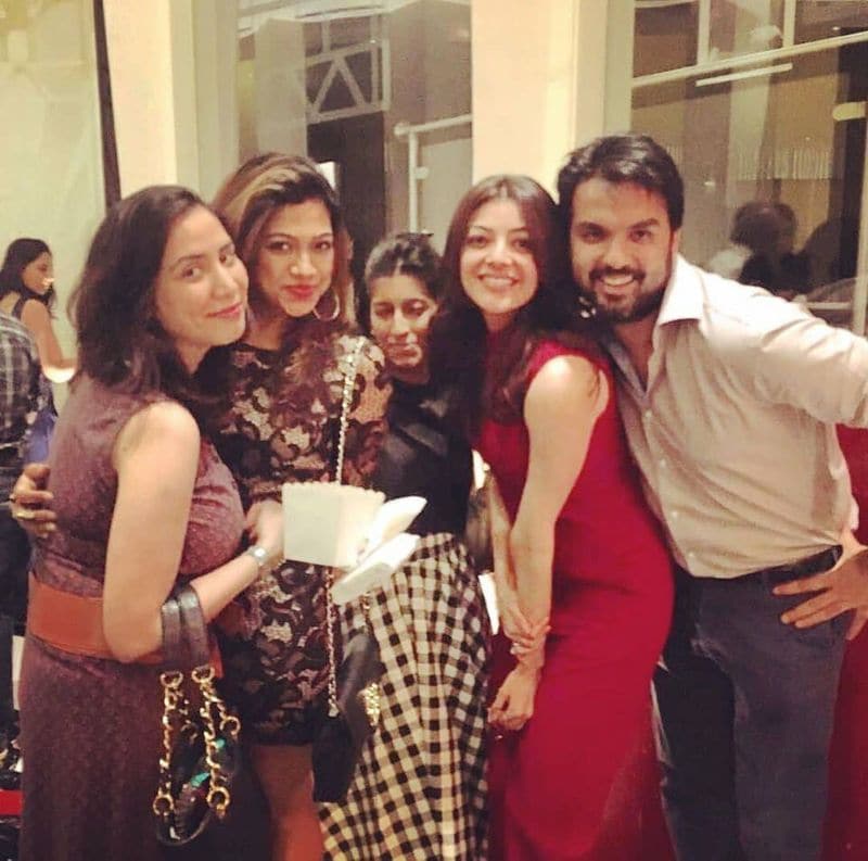 Kajal Aggarwal and gautham Love Time Photos going viral
