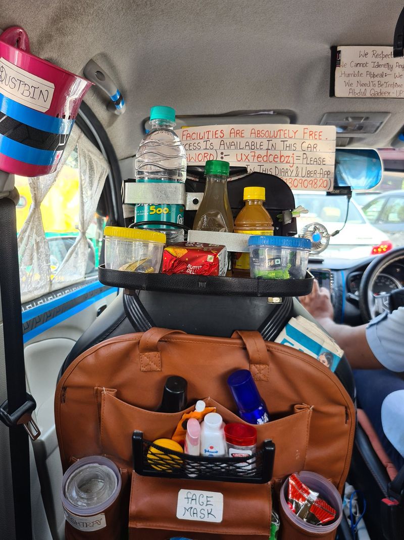 Respect All Religions Message In Uber Driver Cab Wins Internet mah
