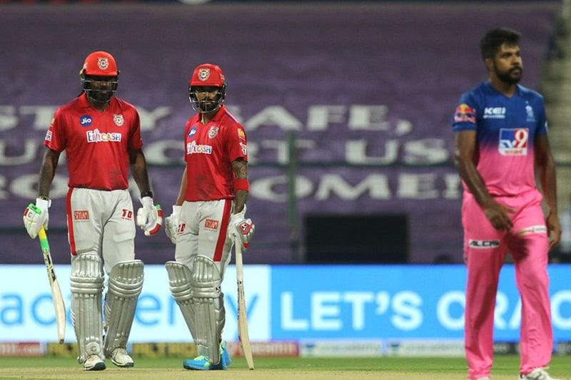 IPL 2020 kxip vs rr Chris Gayle again blast in ipl