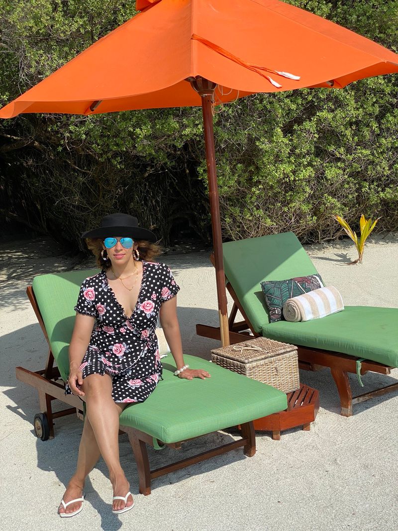 Indian Badminton player Saina nehwal hot Instagram photos in Maldives CRA