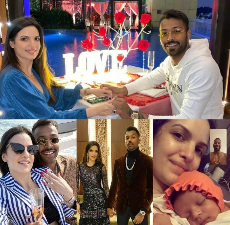 Look Hardik Pandya's and Natasa Stankovic's romance journey, from their first meet to being blessed with a boy-shl