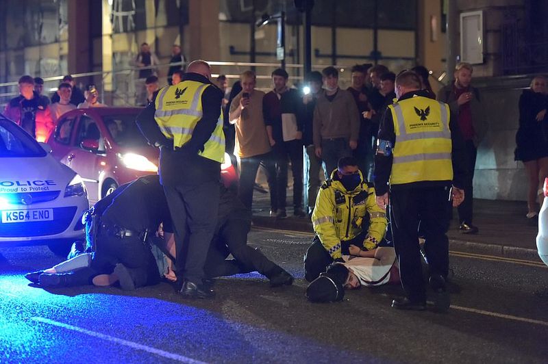 Halloween celebration during lockdown in UK