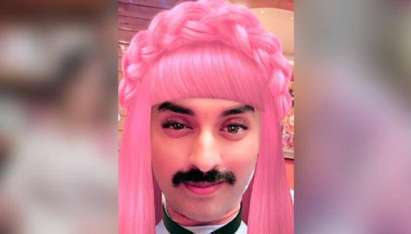 Ankush Hazra tries out hilarious snapchat filters ADB