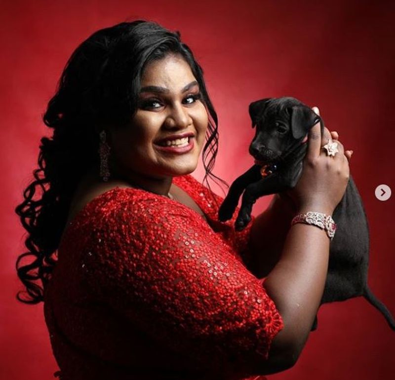 robo shanker daughter indraja stylish photo shoot